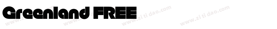 Greenland FREE字体转换